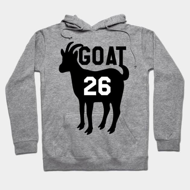 Saquon Barkley The GOAT Hoodie by bestStickers